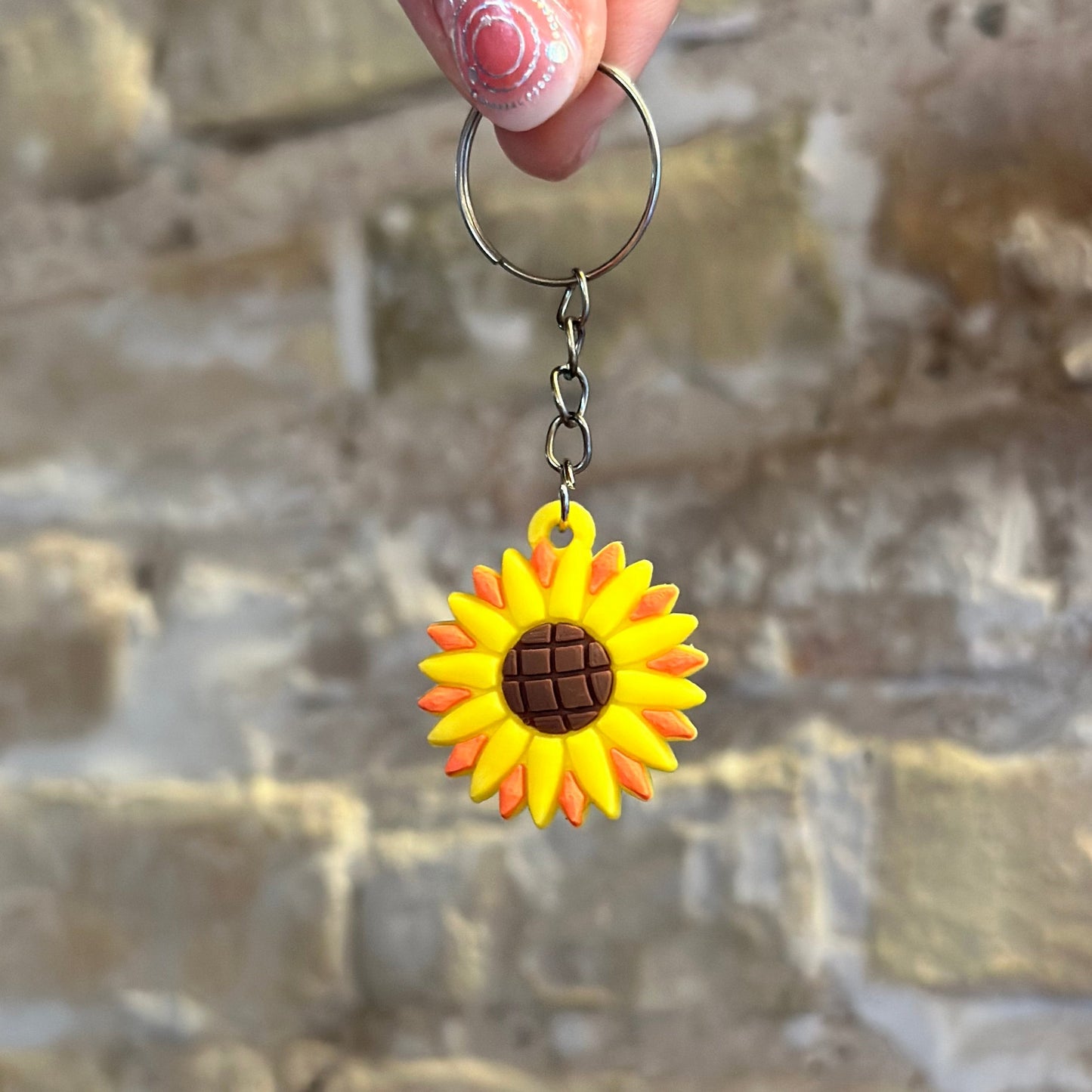 Llaveros de Girasoles