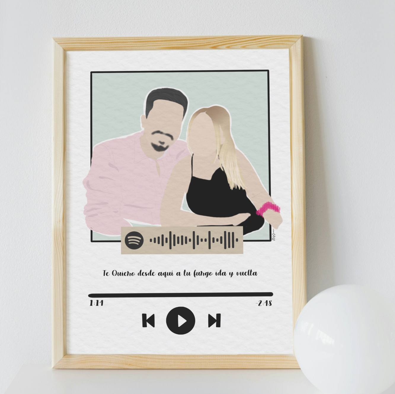 Ilustración Minimalista Faceless