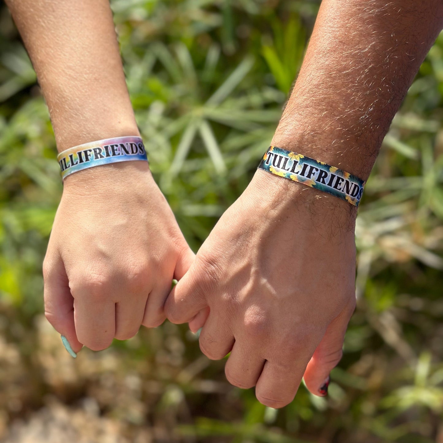 Pulseras de tela