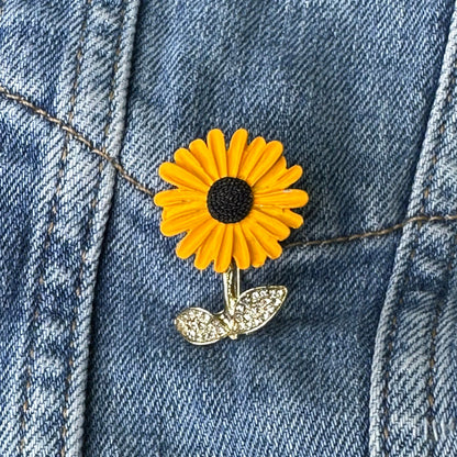 Broche o Pins de Girasoles