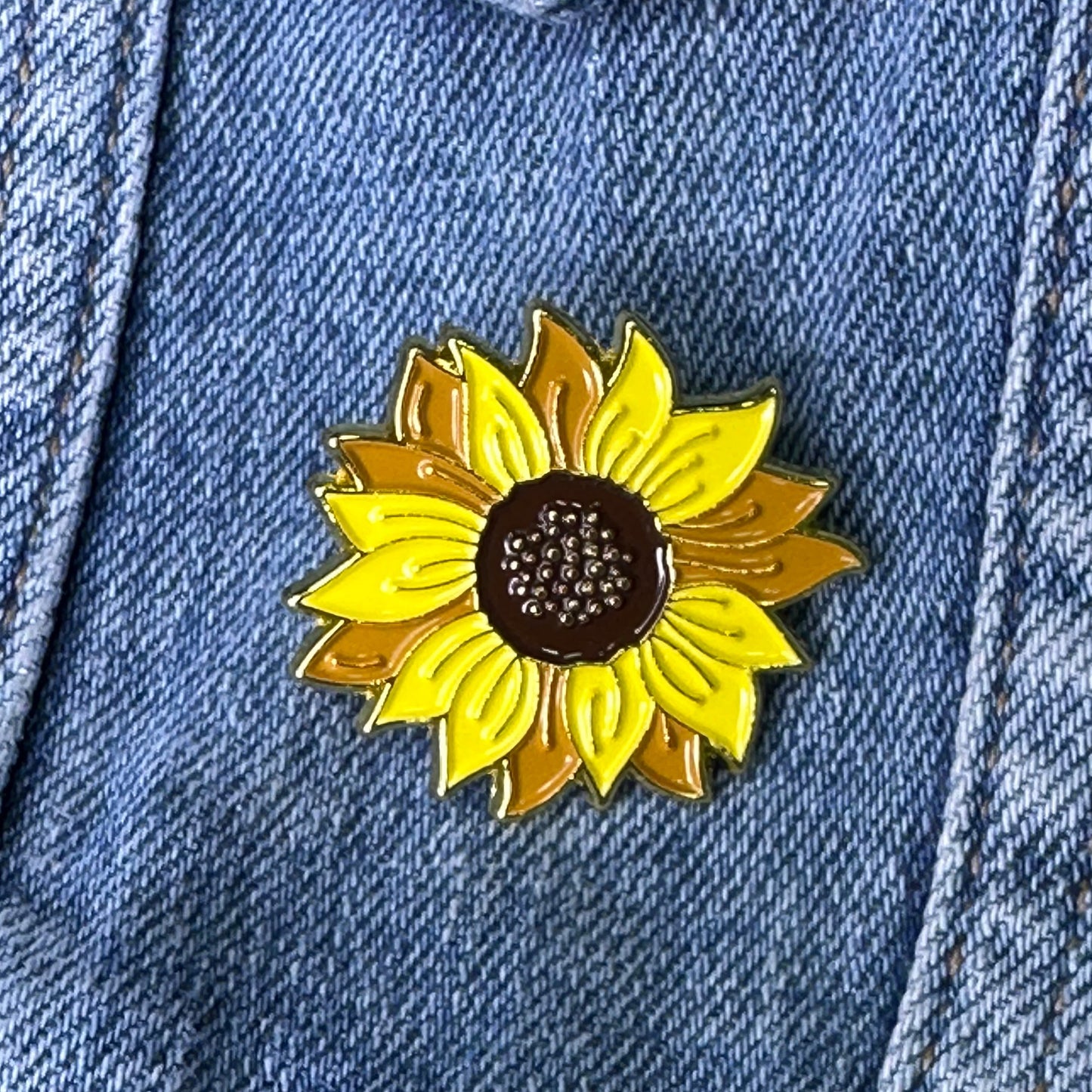 Broche o Pins de Girasoles
