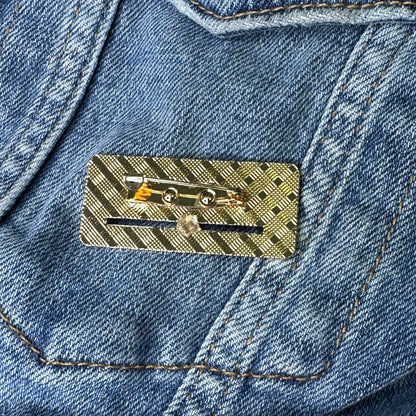 Broche Bateria Social