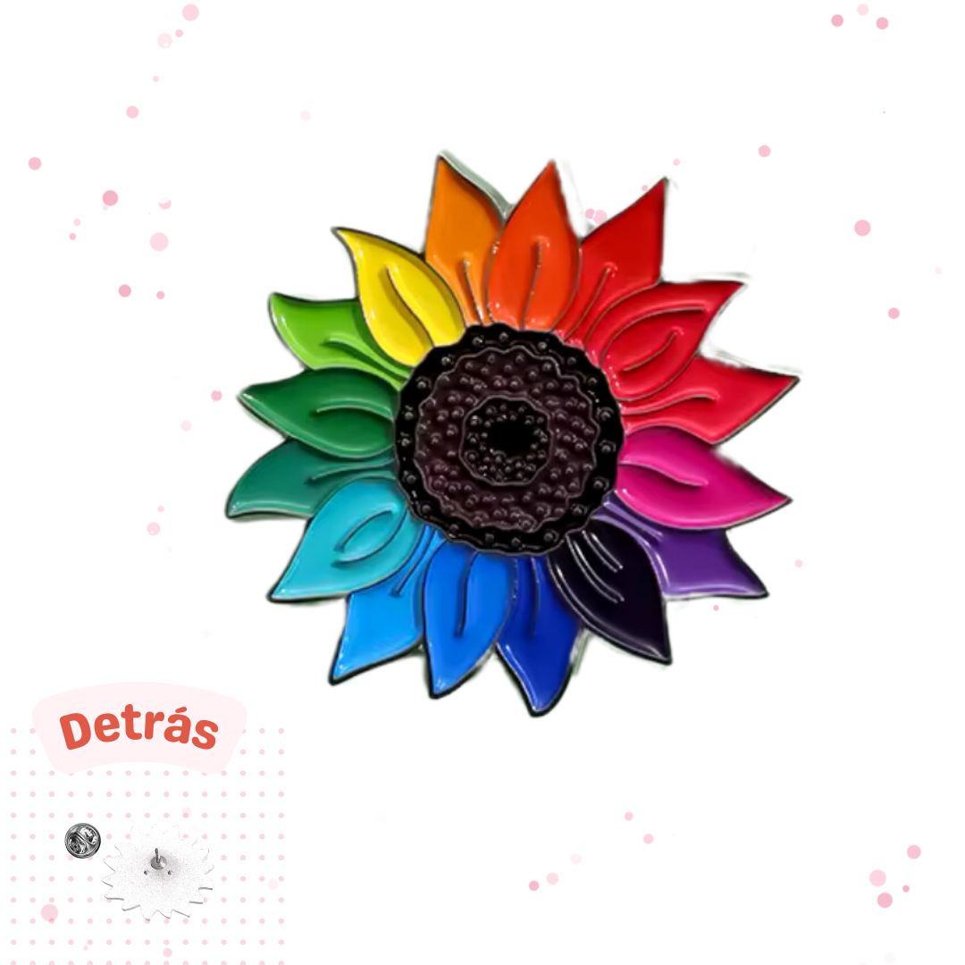 Broche o Pins de Girasoles
